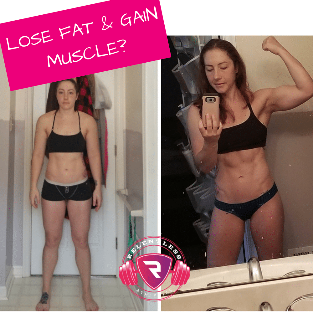 build muscle while losing fat