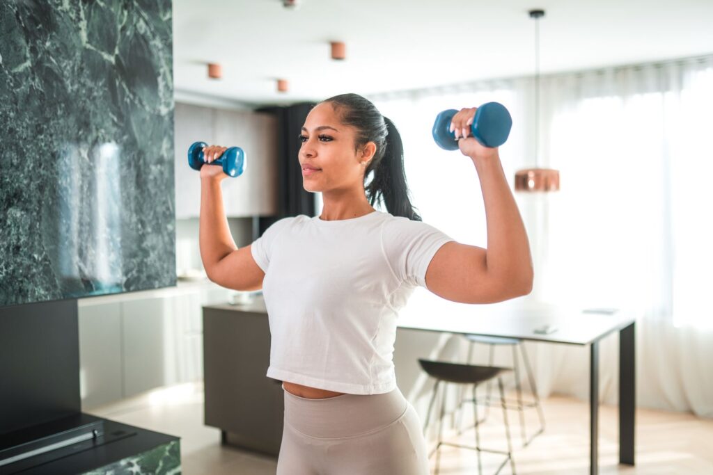 Workout Plan For Muscle Gain Women At Home