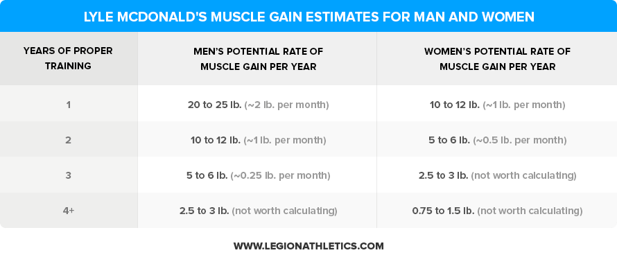 muscle gain calculator 1