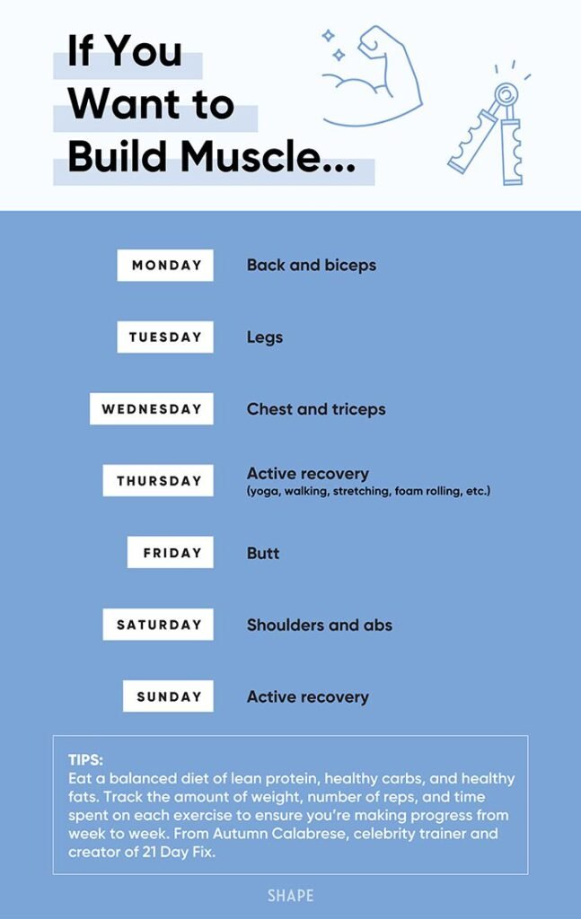workout plan for muscle gain 4