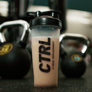 Photo Whey protein shake