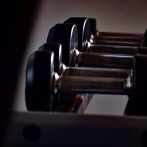 Photo Weightlifting equipment