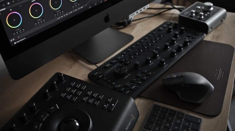 Photo Ergonomic workstation